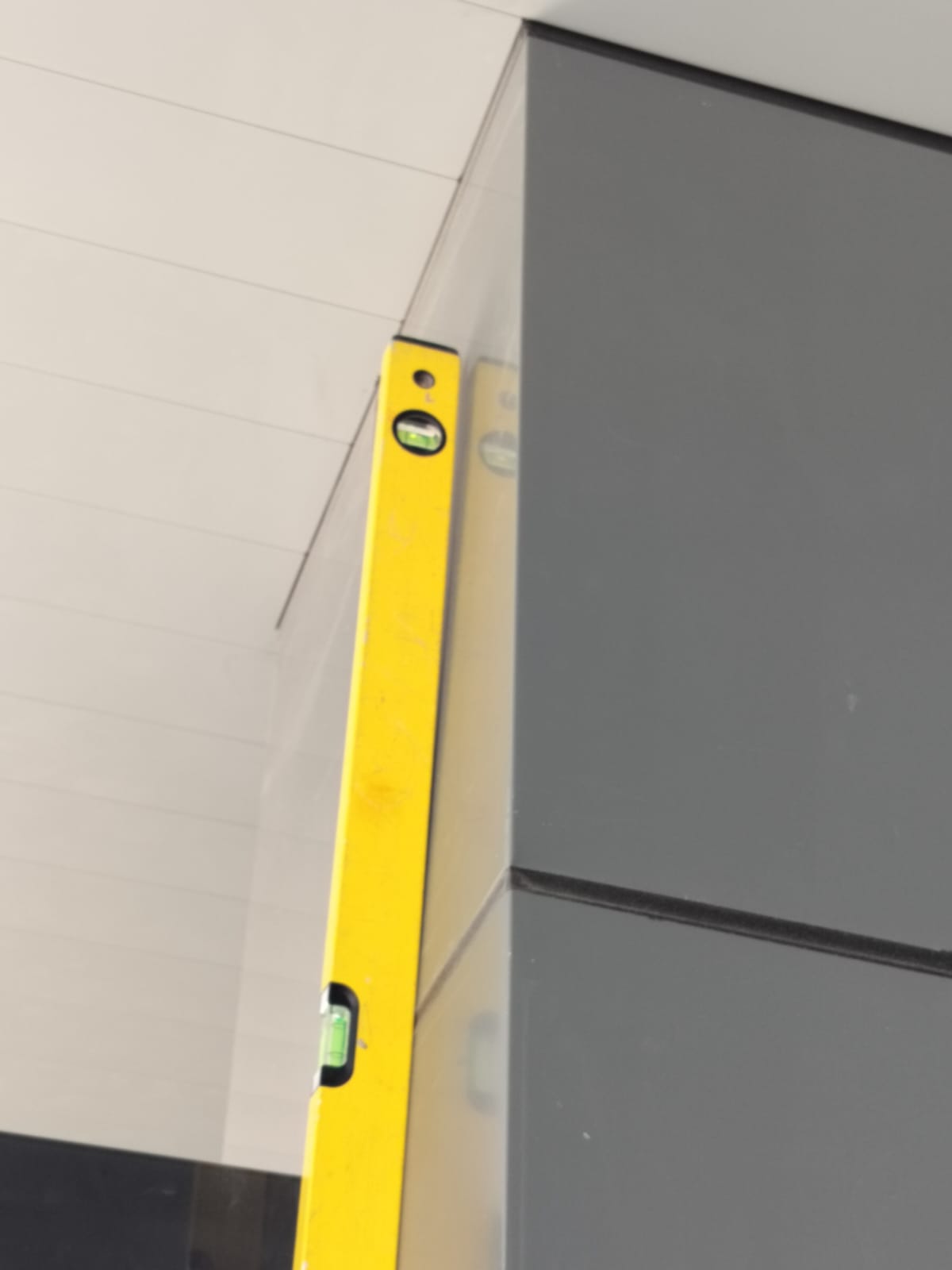Cladding panel finishing detail